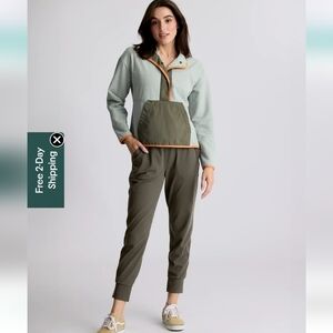 Free Fly GREY Women's Highmile Fitted Jogger SIZE SMALL